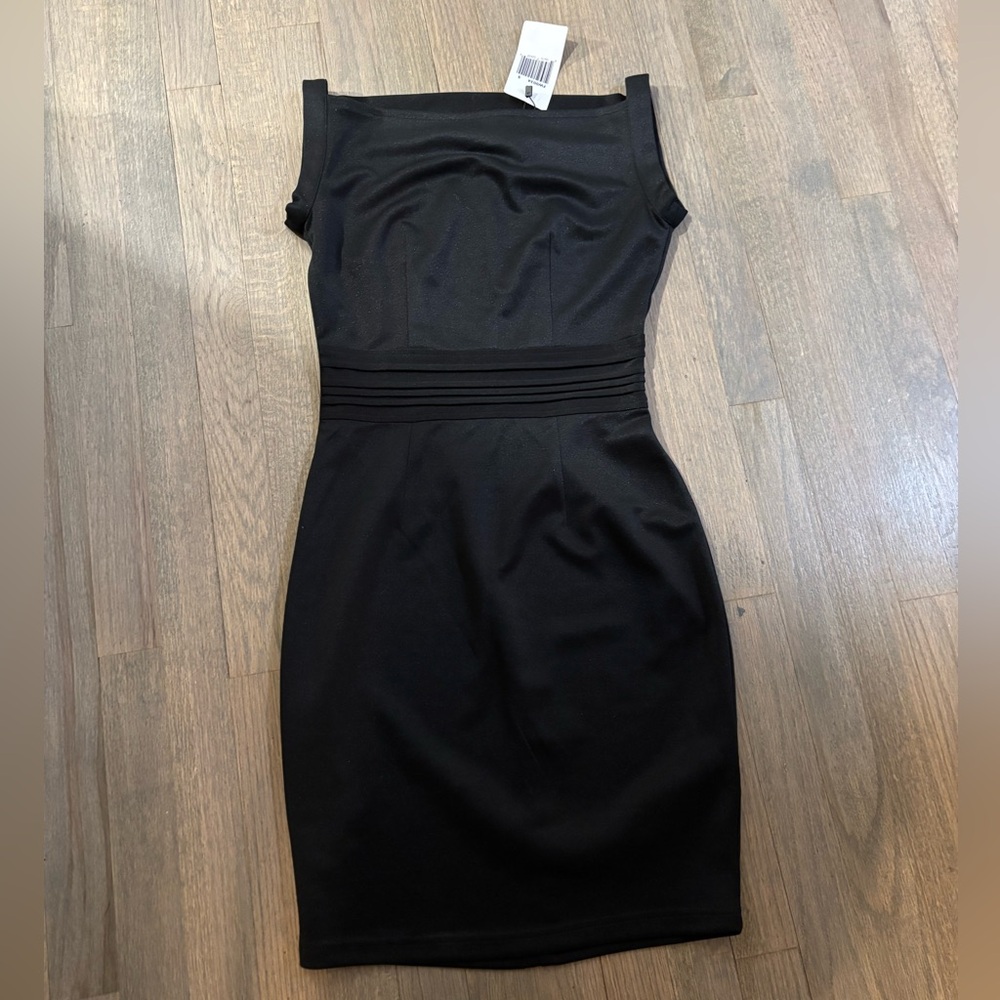 FEW MODA boat neck dress, Black size 4 / small